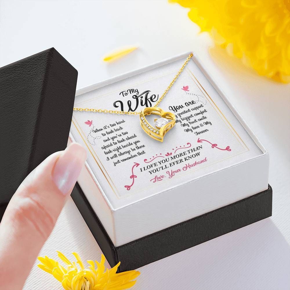My Biggest Comfort Forever Love Necklace Gift For Wife