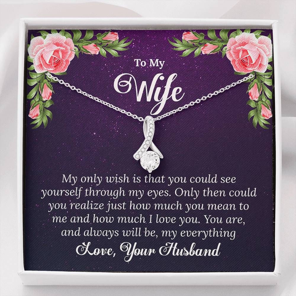 My Only Wish Alluring Beauty Necklace For Wife