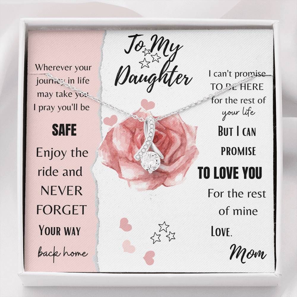 Never Forget Your Way Back Home Alluring Beauty Necklace Gift For Daughter