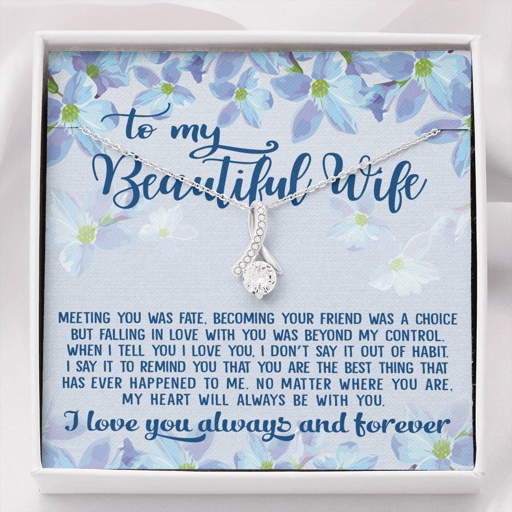 No Matter Where You Are Alluring Beauty Necklace Gift For Wife
