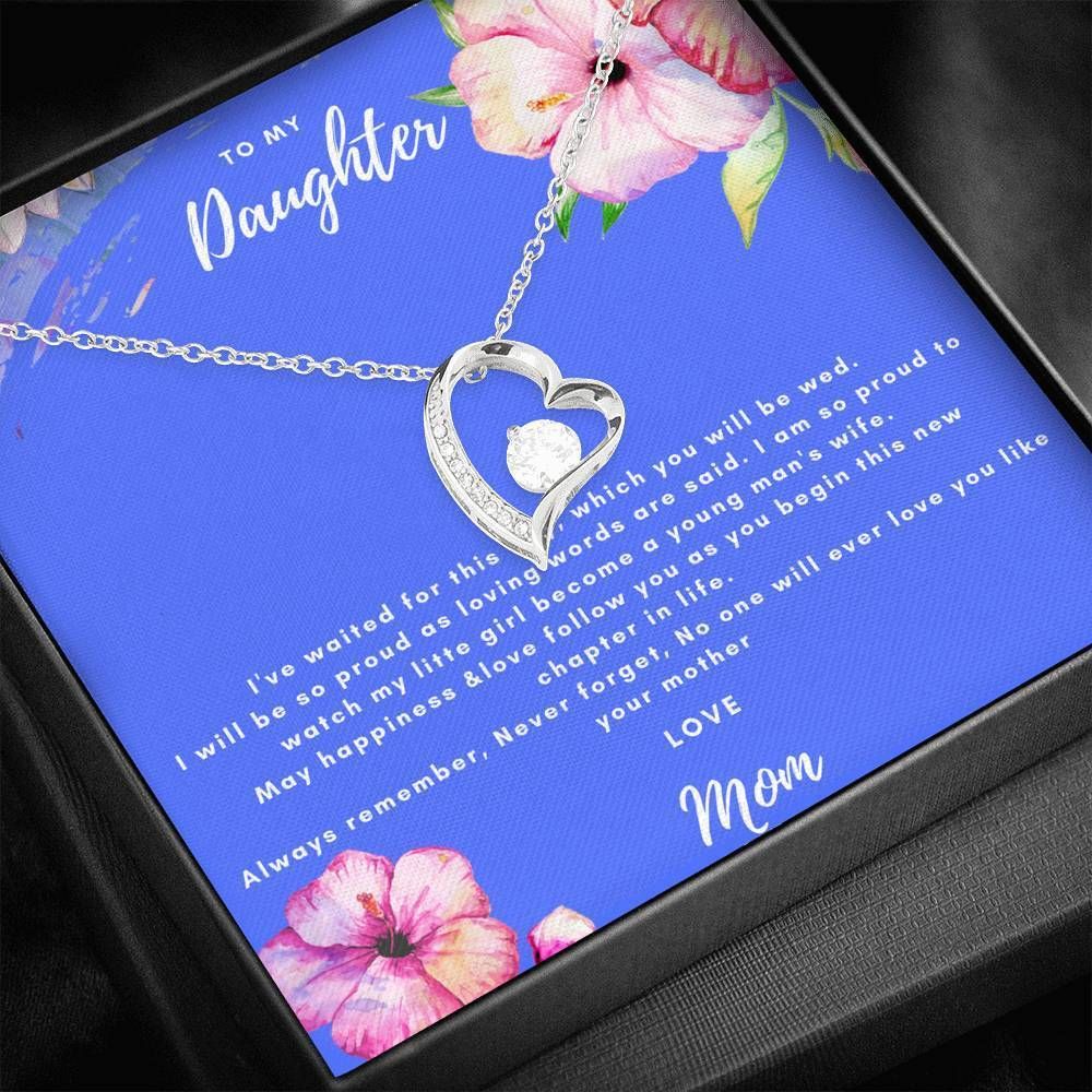 No One Will Ever Love You Like Your Mother Silver Forever Love Necklace