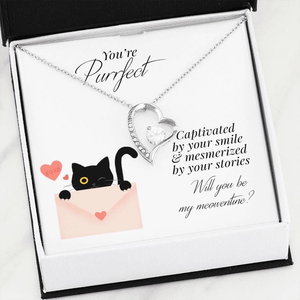 Purrfect Meowentine Forever Love Necklace