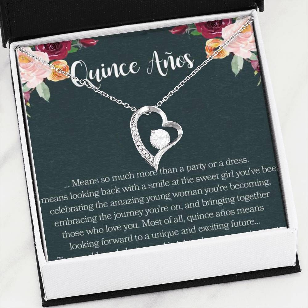 Quince Anos Forever Love Necklace