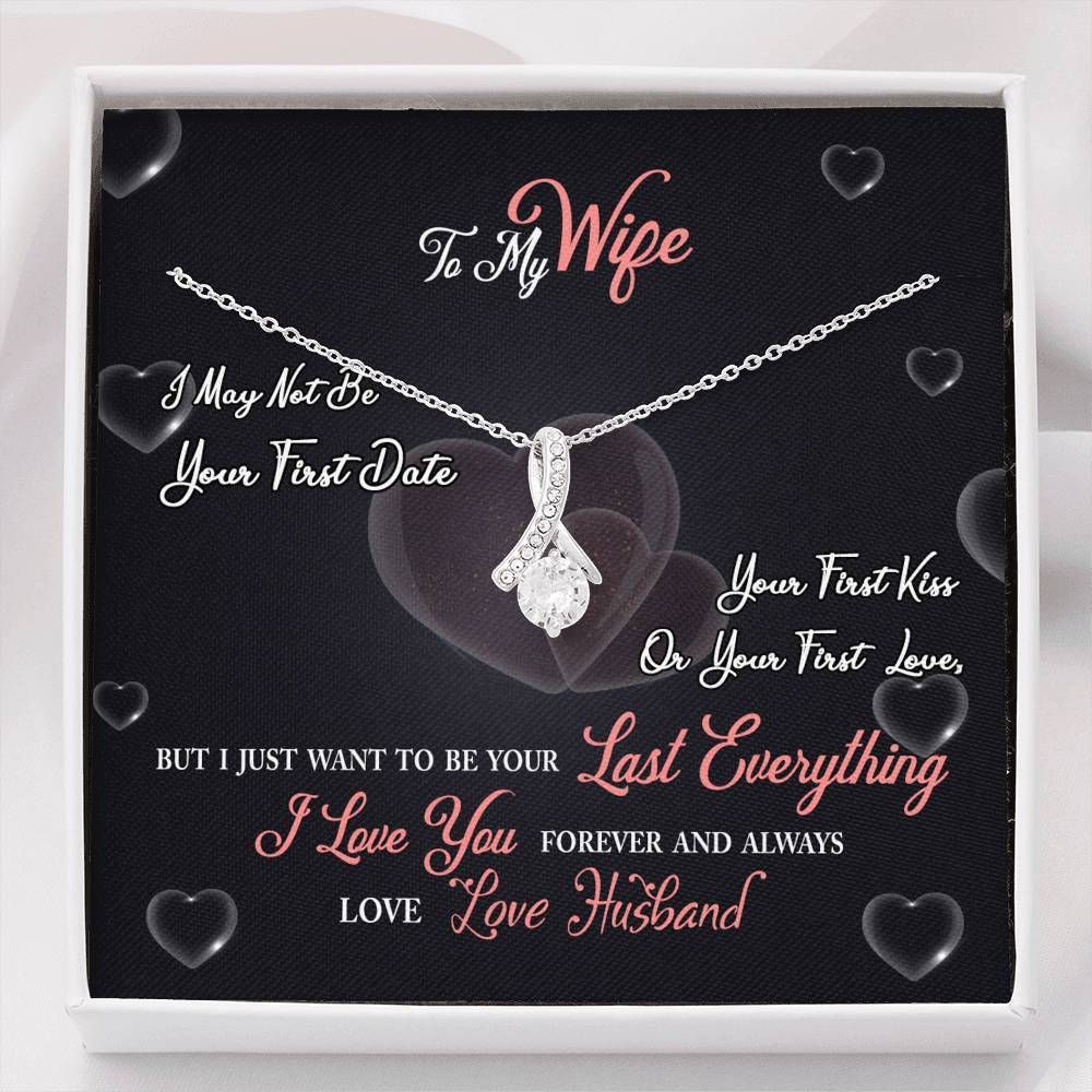 Silver Alluring Beauty Necklace Husband Giving Wife Love You Forever And Always