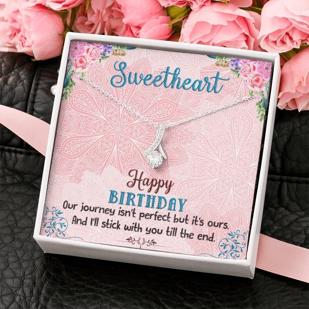 Special Gift For Wife Happy Birthday Alluring Beauty Necklace