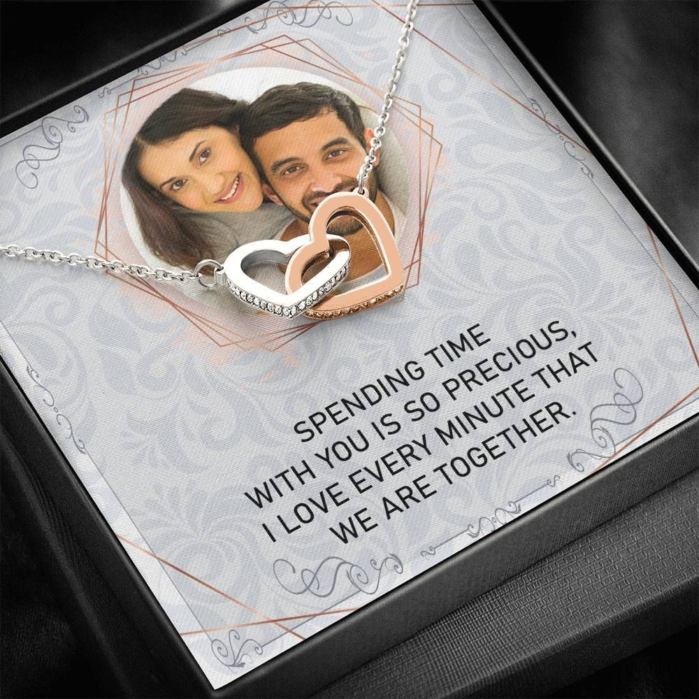 Spending Time With You Is So Precious Forever Love Necklace Gift For Her