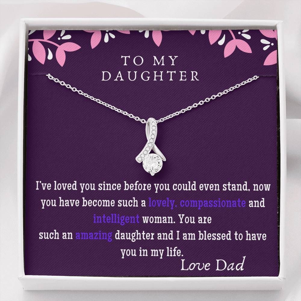 Such A Lovely Compassionate And Intelligent Woman Alluring Beauty Necklace Gift For Daughter