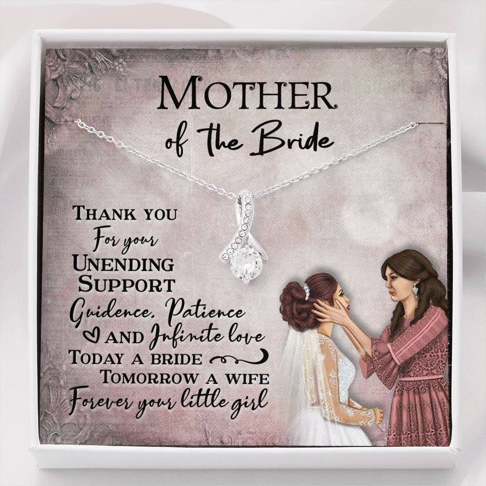 Thank For Your Unending Support Alluring Beauty Necklace Giving Mother Of The Bride