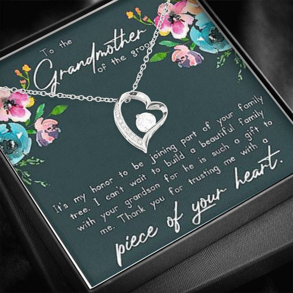 Thanks For Trusting Me Forever Love Necklace For Grandmother