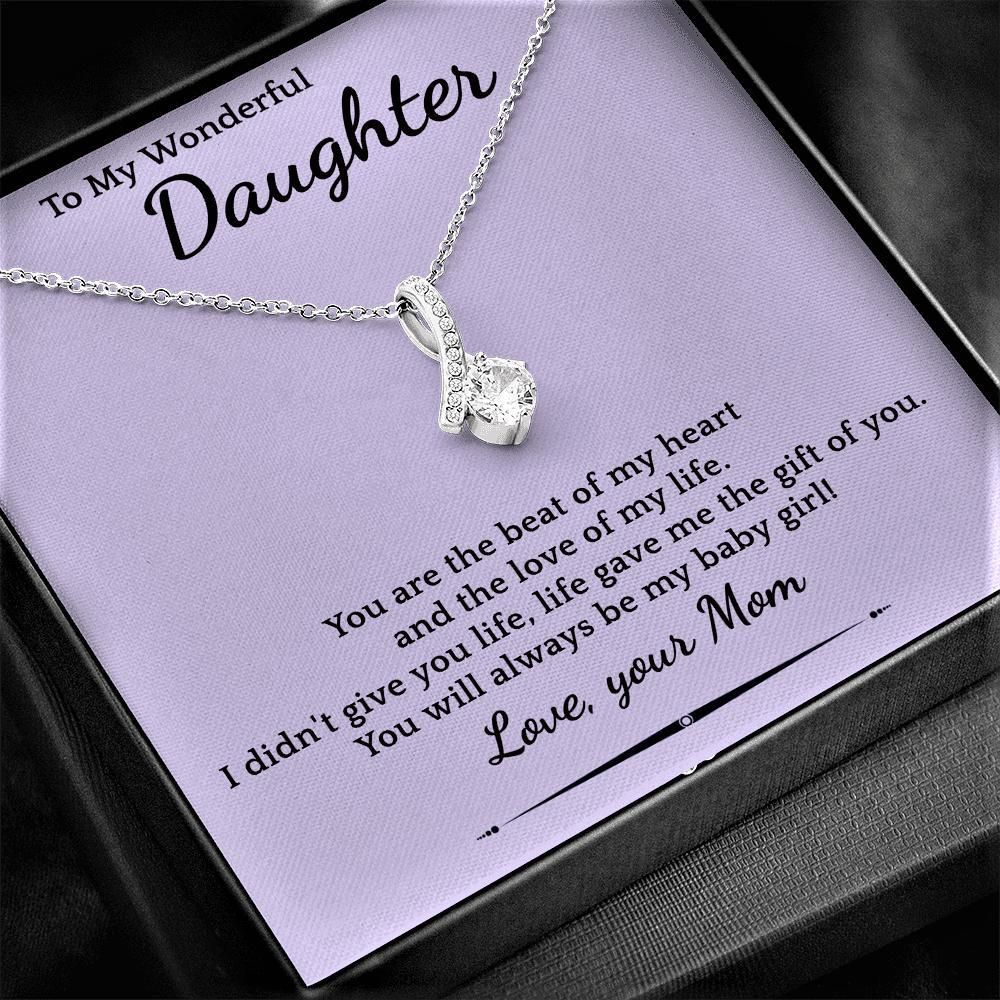 The Beat Of My Heart Alluring Beauty Necklace For Daughter