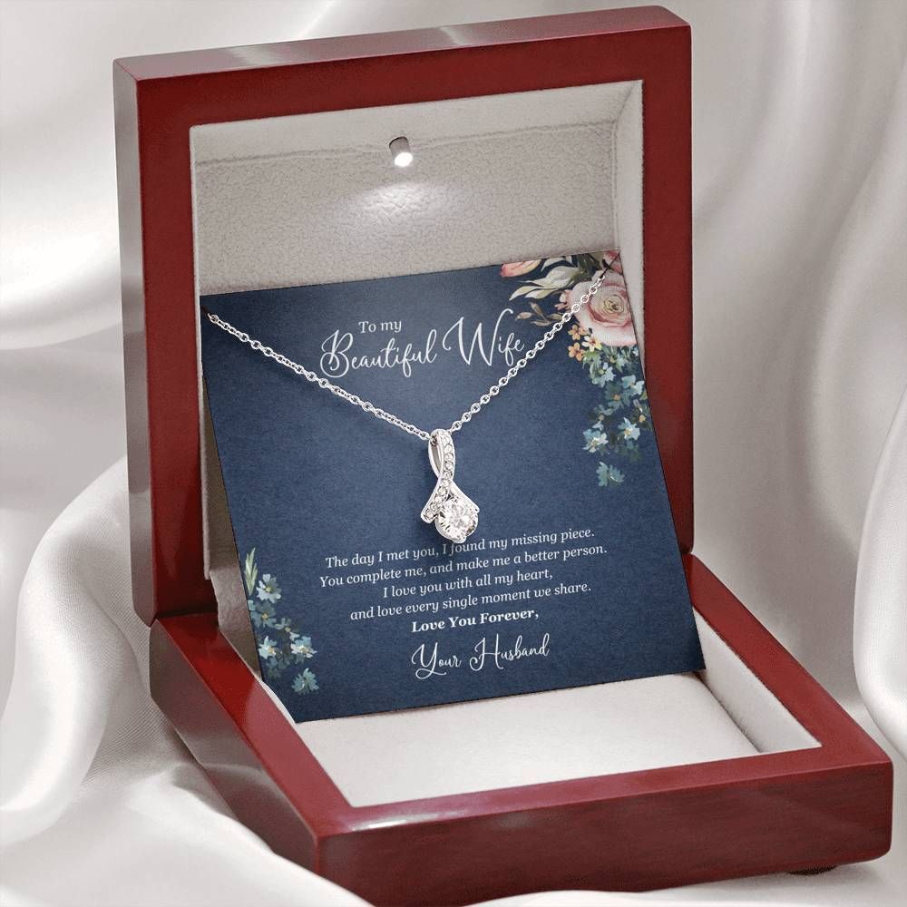 The Day I Met You Alluring Beauty Necklace For Wife