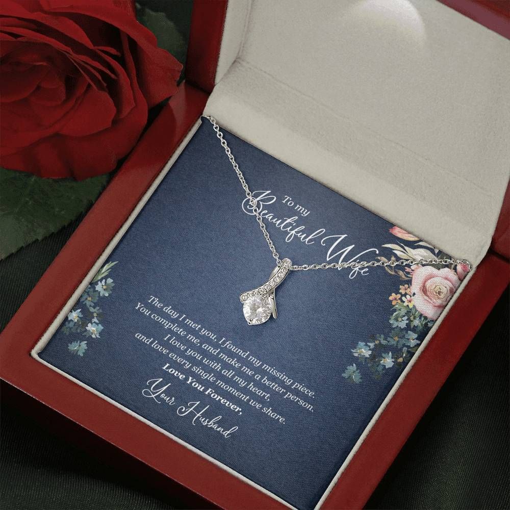 The Day I Met You Alluring Beauty Necklace For Wife