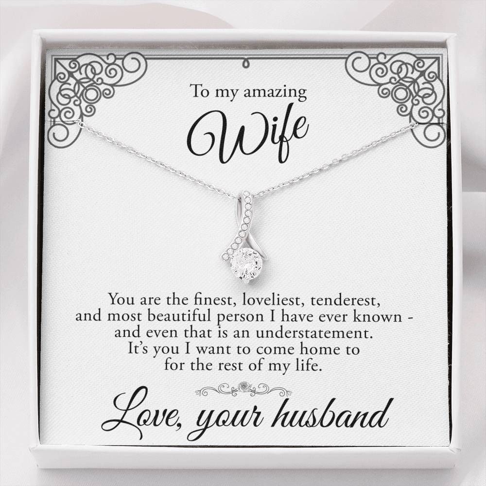 The Finest Loveliest Tenderest  Alluring Beauty Necklace For Wife