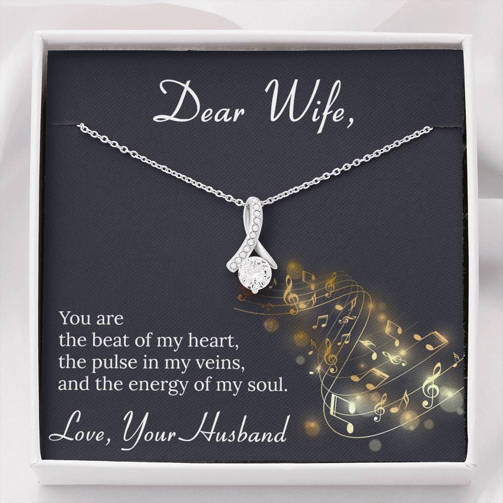 The Pulse In My Veins Alluring Beauty Necklace To Wife