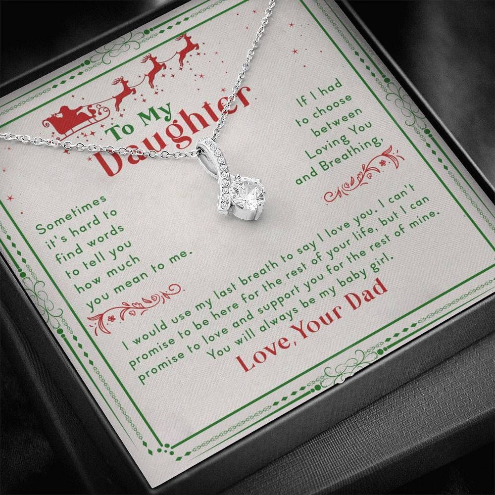 The Rest Of Mine Alluring Beauty Necklace Gifts For Daughter
