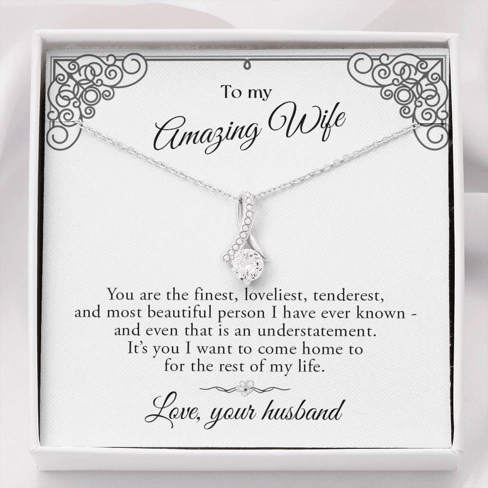 The Rest Of My Life  Alluring Beauty Necklace For Wife
