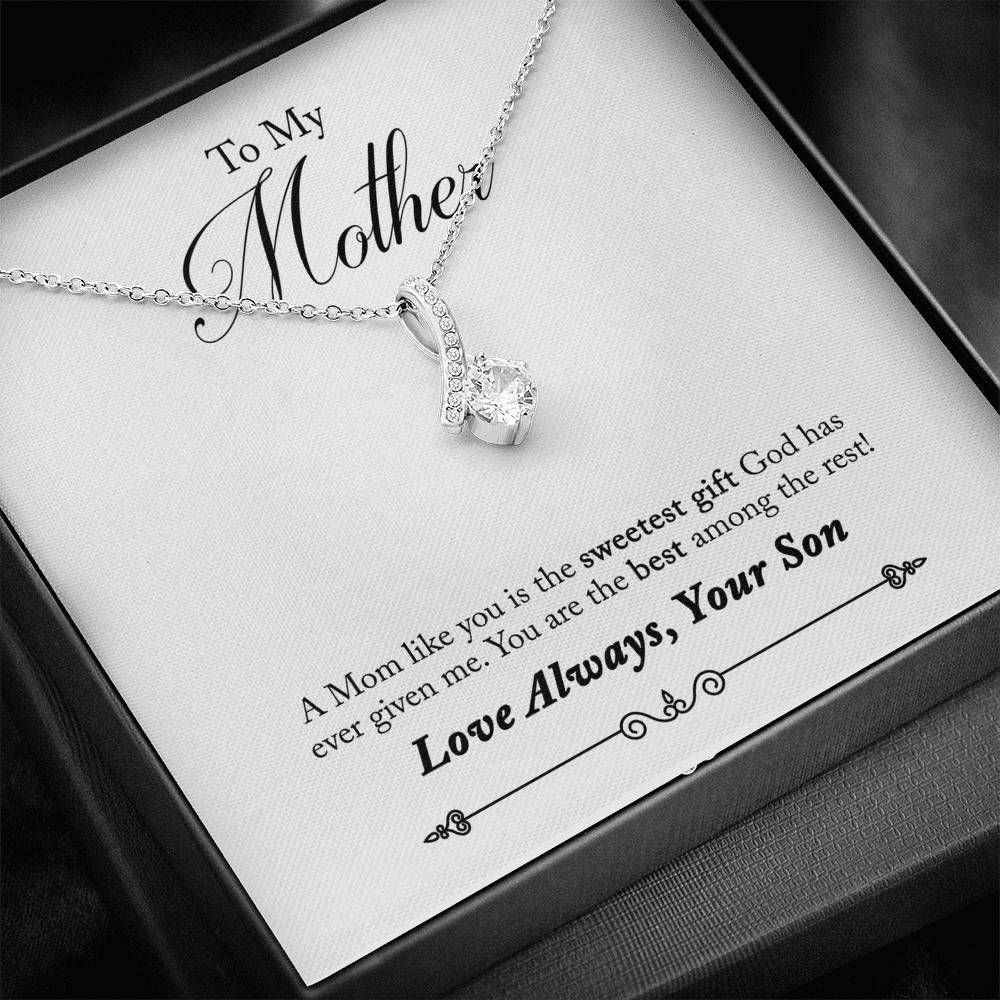 The Sweest Gift From God Alluring Beauty Necklace For Mama