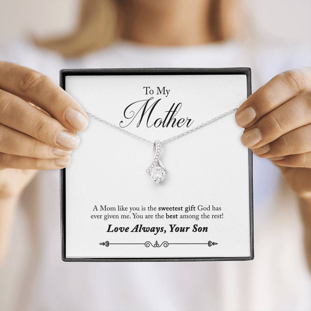 The Sweest Gift From God Alluring Beauty Necklace For Mama