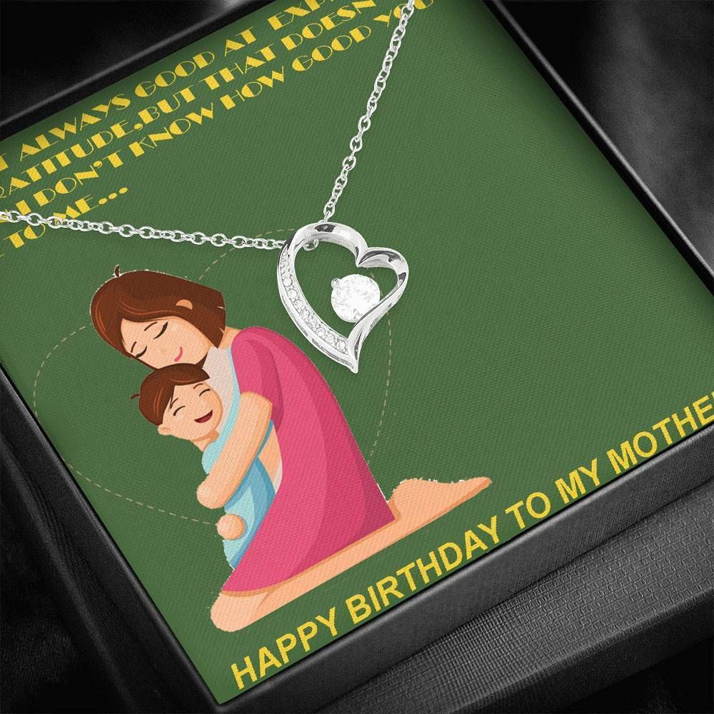 The Thing Means The Most Forever Love Necklace Gift For Mom