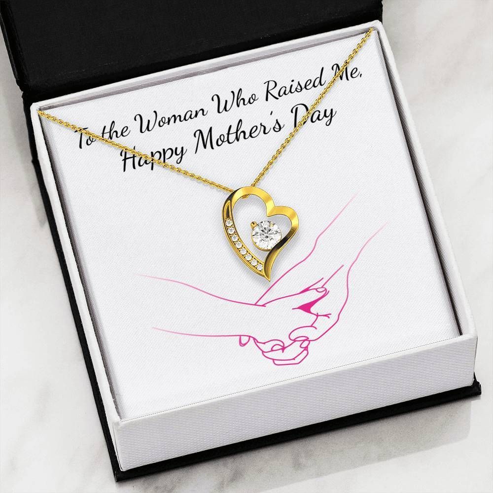 The Women Who Raised Me 18k Gold Forever Love Necklace Gift For Women