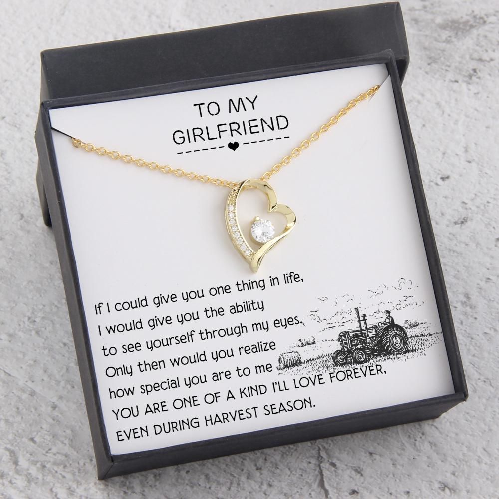 To Girlfriend How Special You Are To Me Forever Love Necklace Gift For Her Forever Love Necklace Forever Love Necklace