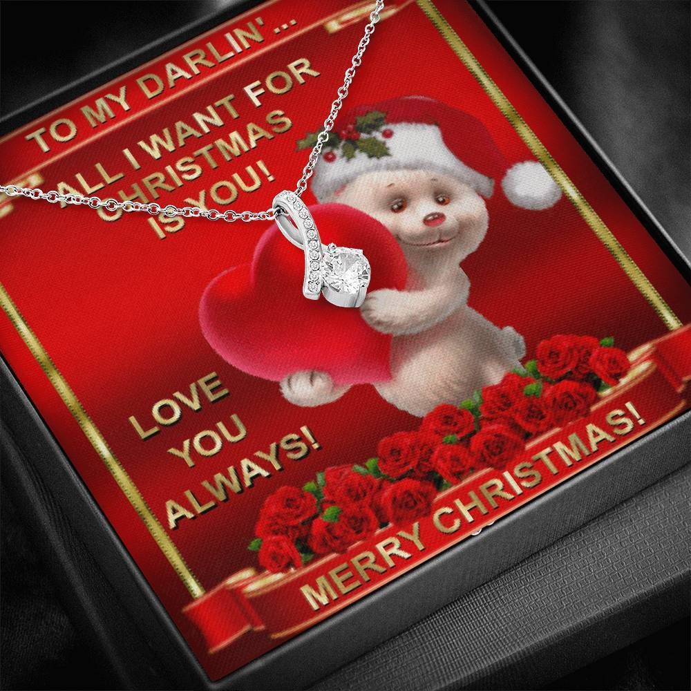 To My Darlin Love You Always Alluring Beauty Necklace