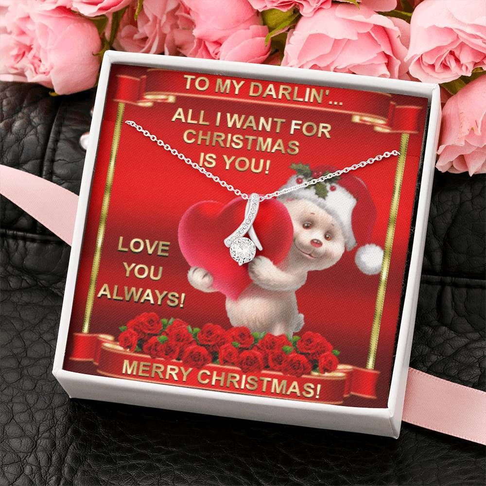 To My Darlin Love You Always Alluring Beauty Necklace