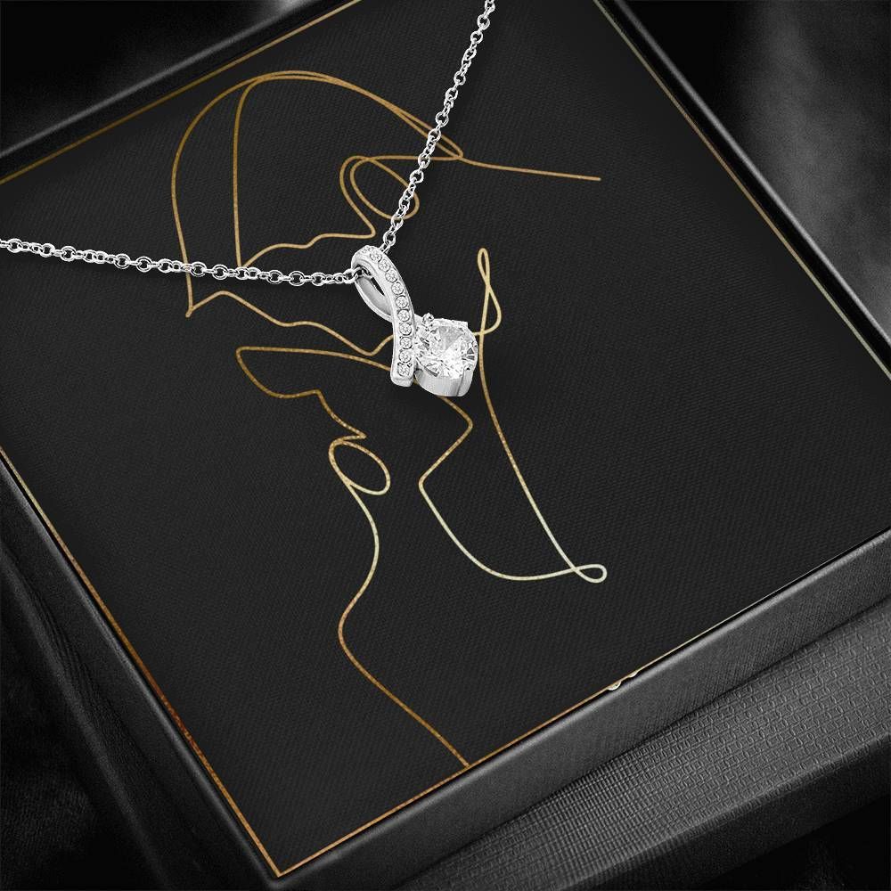 To My Greatest Love Love You Forever Alluring Beauty Necklace