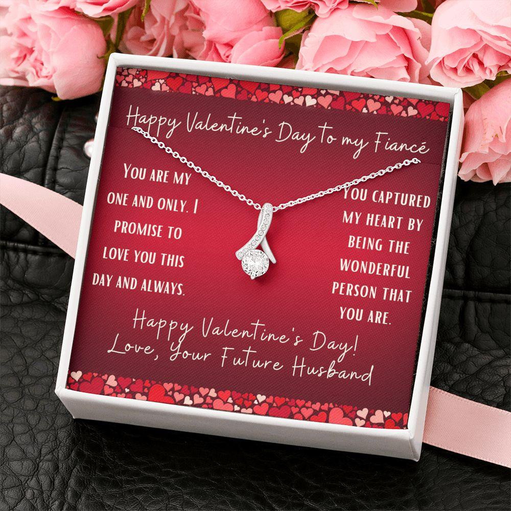 Valentine's Day Gift For Wife Future Wife You Are My One And Only Alluring Beauty Necklace