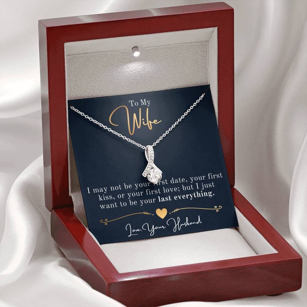 Want To Be Your Last Everything Husband To Wife Alluring Beauty Necklace