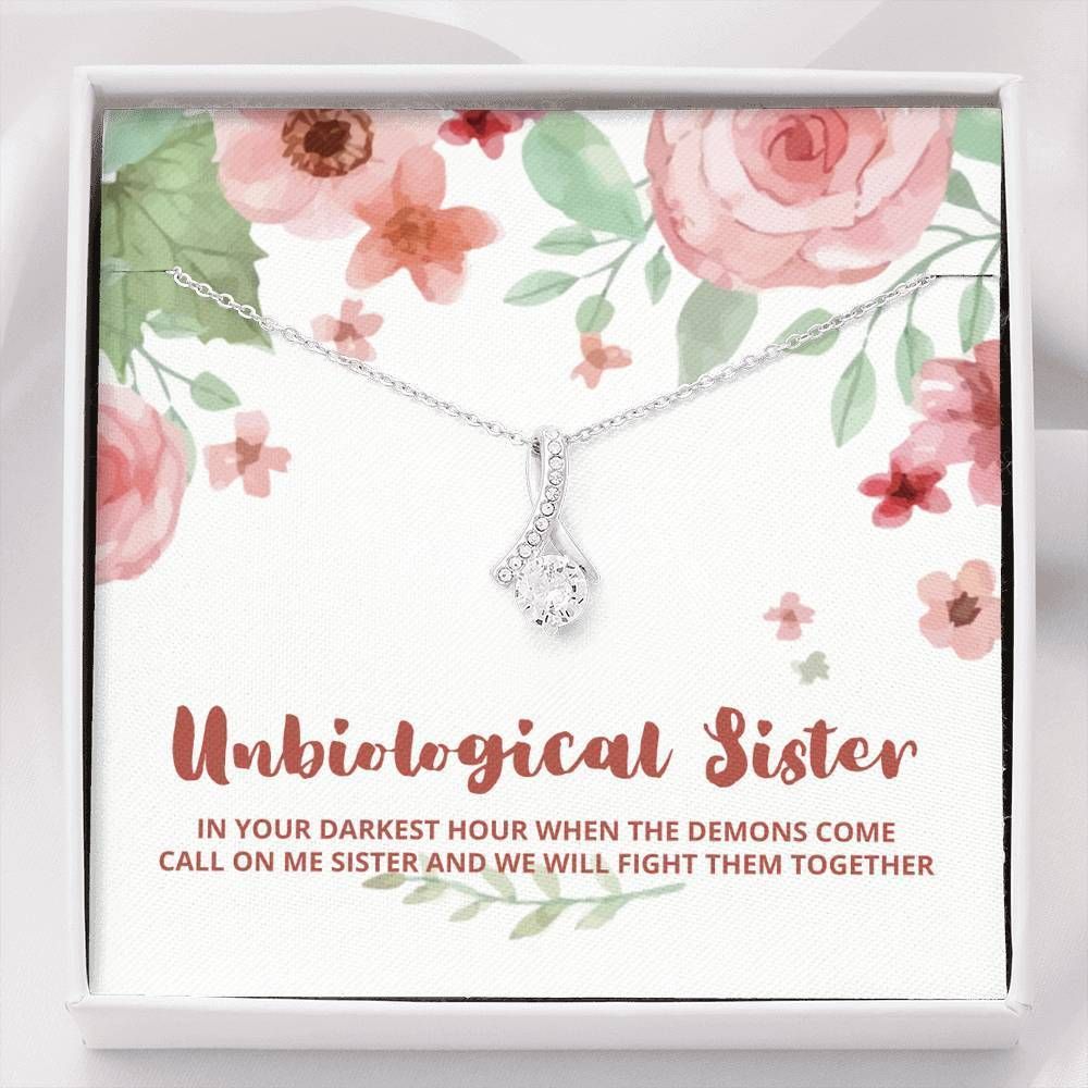 We Will Fight Them Together Alluring Beauty Necklace Giving Soul Sister
