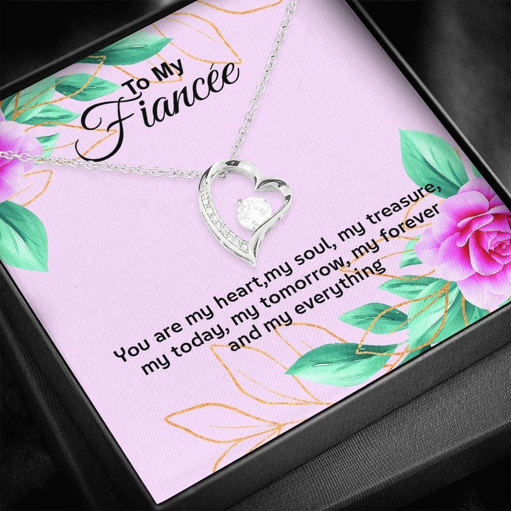You Are My Treasure Forever Love Necklace For Fiancee