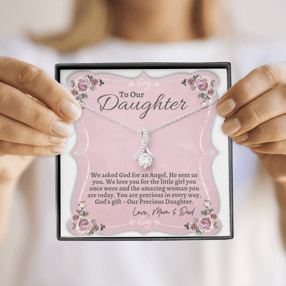 You Are Precious In Every Way Alluring Beauty Necklace Gift For Daughter