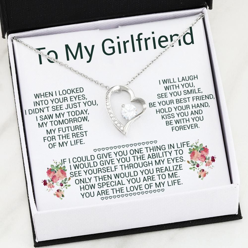 You Are The Love Of My Life Gift For Girlfriend Forever Love Necklace