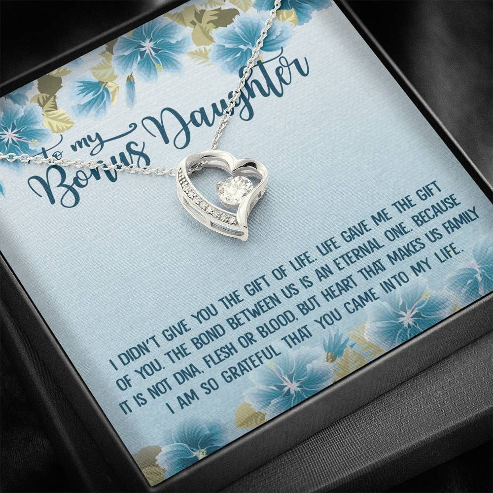 You Came Into My Life Forever Love Necklace Gift For Daughter Bonus Daughter