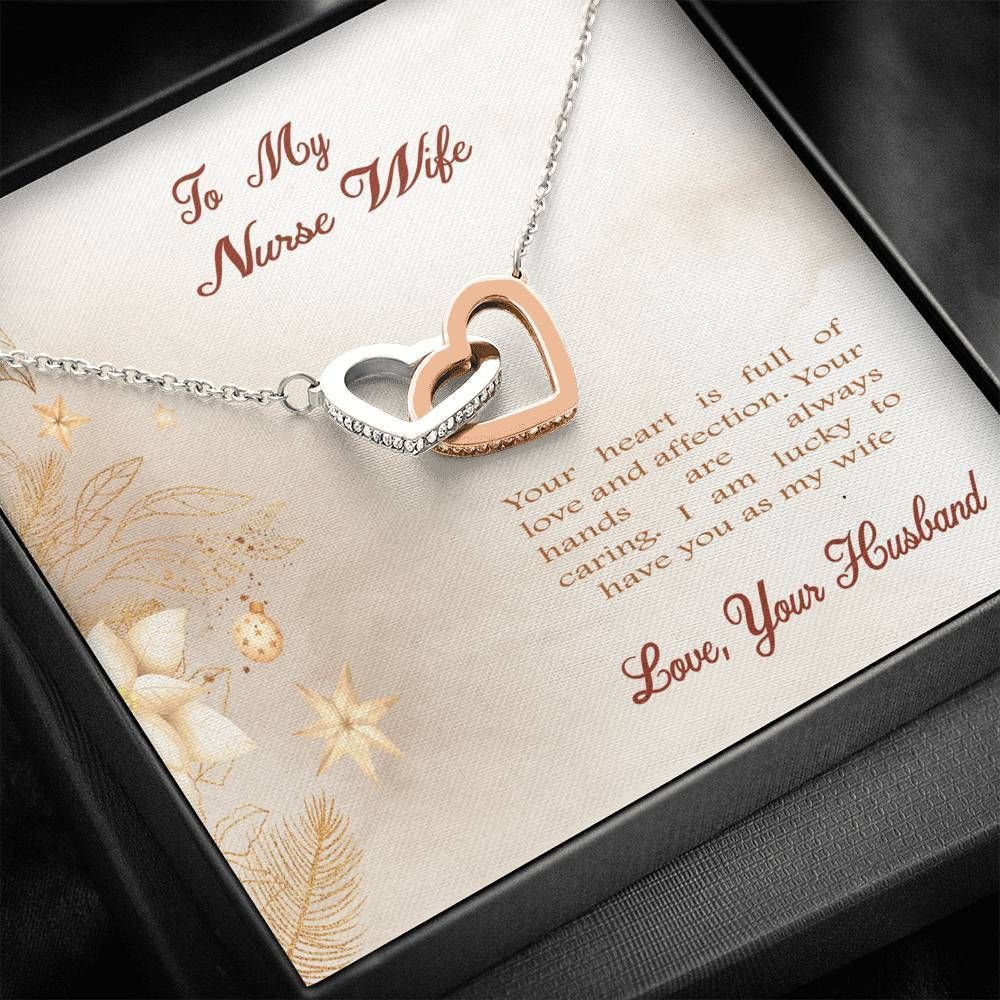 Your Heart Is Full Of Love Alluring Beauty Necklace For Nurse Wife