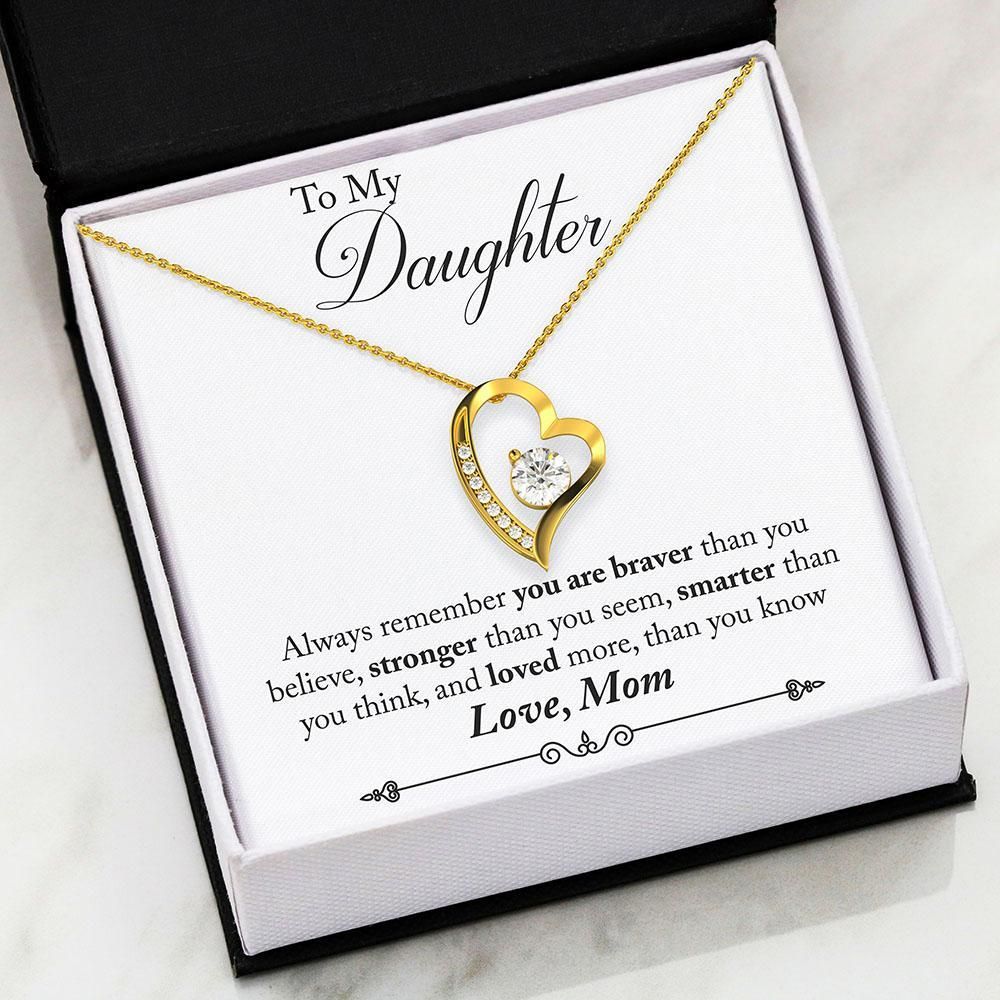 Your Mama Always Love You Forever Love Necklace For Daughter