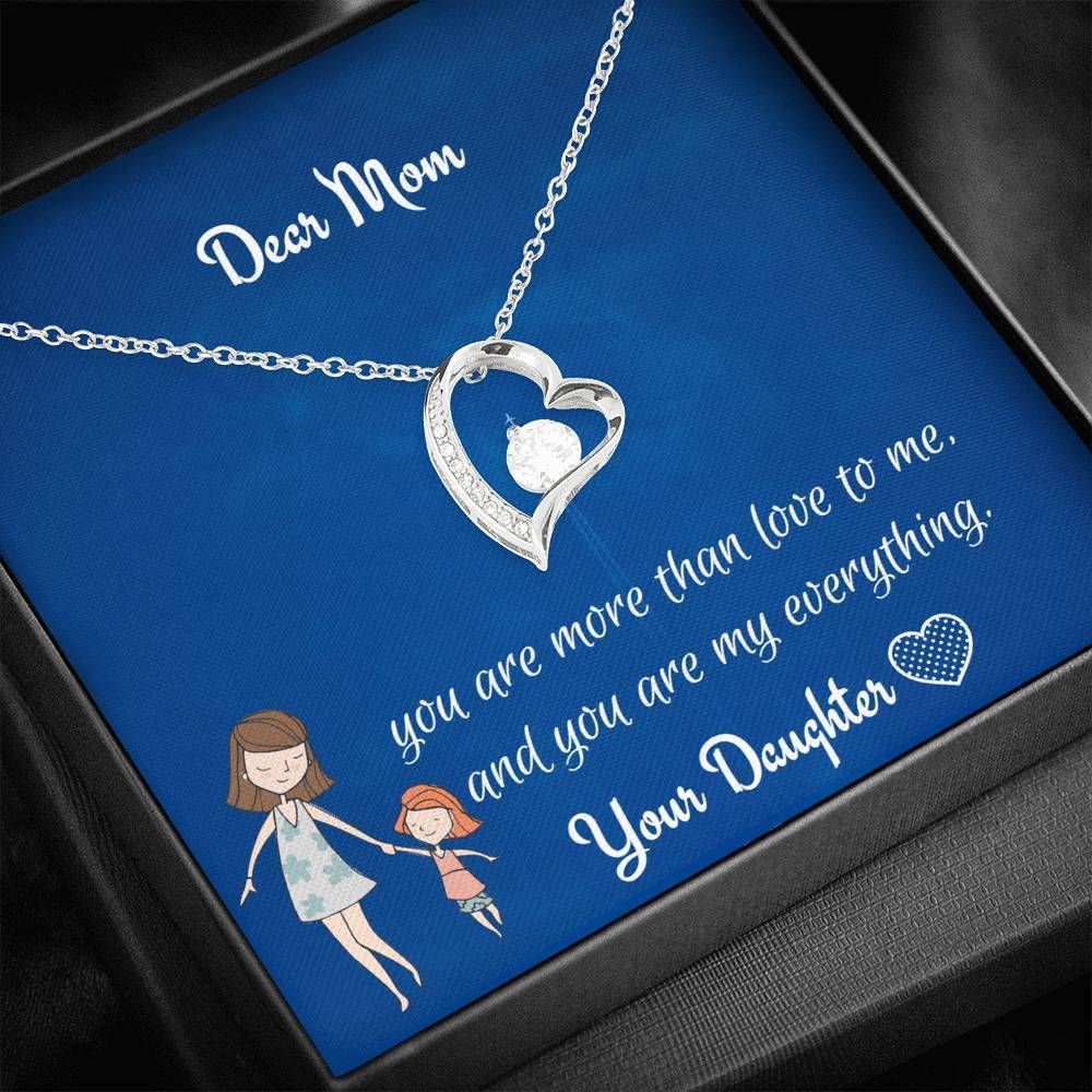 You're More Than Love To Me Forever Love Necklace For Mom