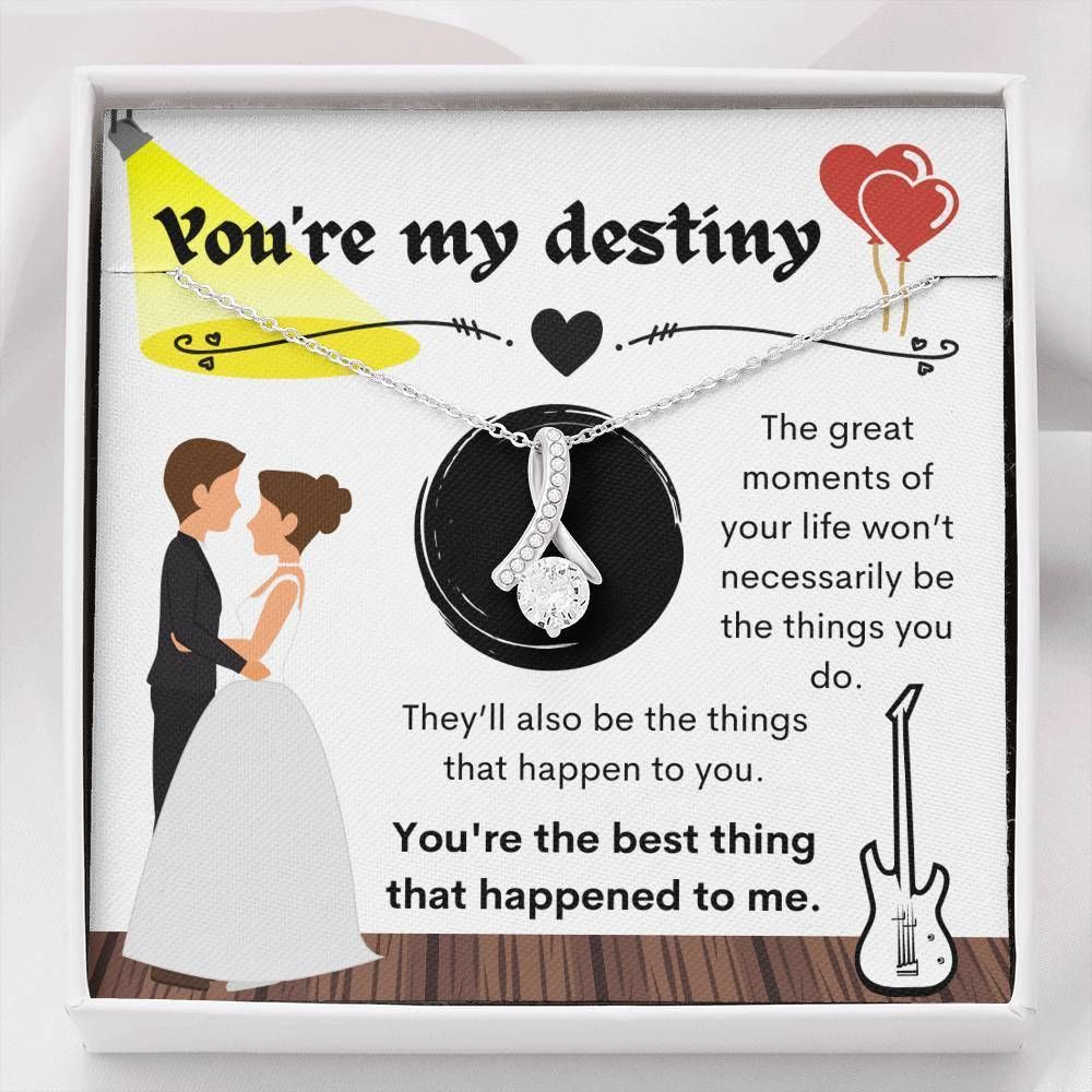 You're My Destiny To Wife Alluring Beauty Necklace