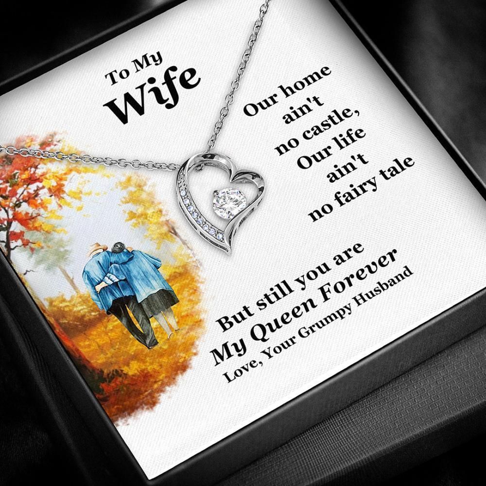 You're My Queen Forever Giving Wife Forever Love Necklace