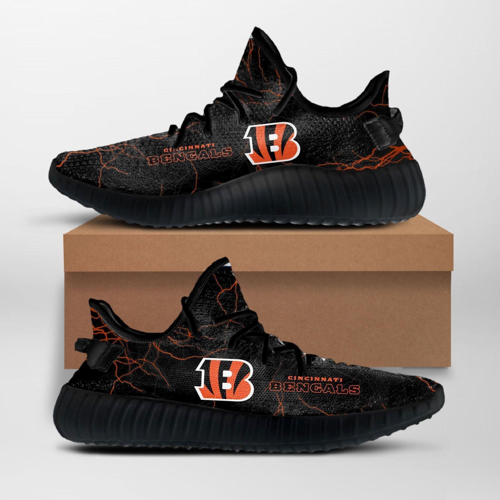 Cincinnati Bengals NFL Custom Yeezy Shoes For Fans Limited Shoes Custom Shoes