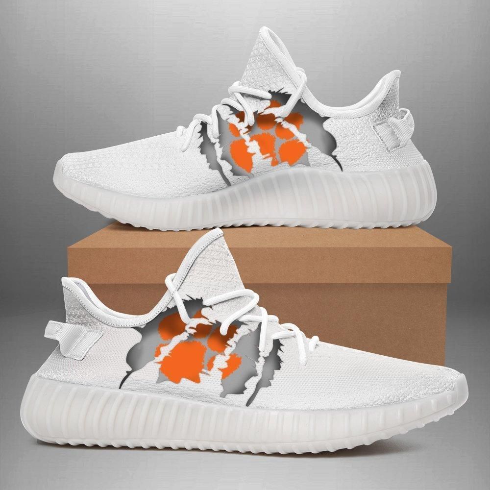 Buy Clemson Tigers yeezy Shoes Limited Shoes Custom Shoes