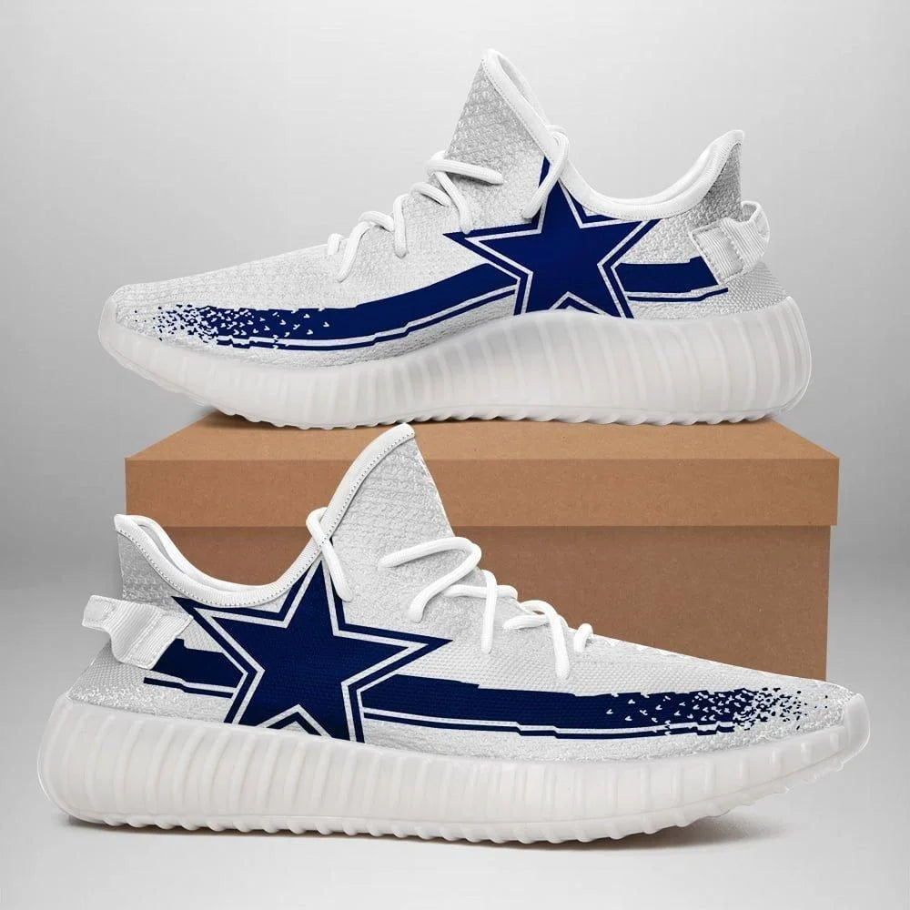 Buy Dallas Cowboys Custom Yeezy NFL Yeezy Shoes-Yeezy Boost 350 V2 Top Trending Custom Shoes Gift