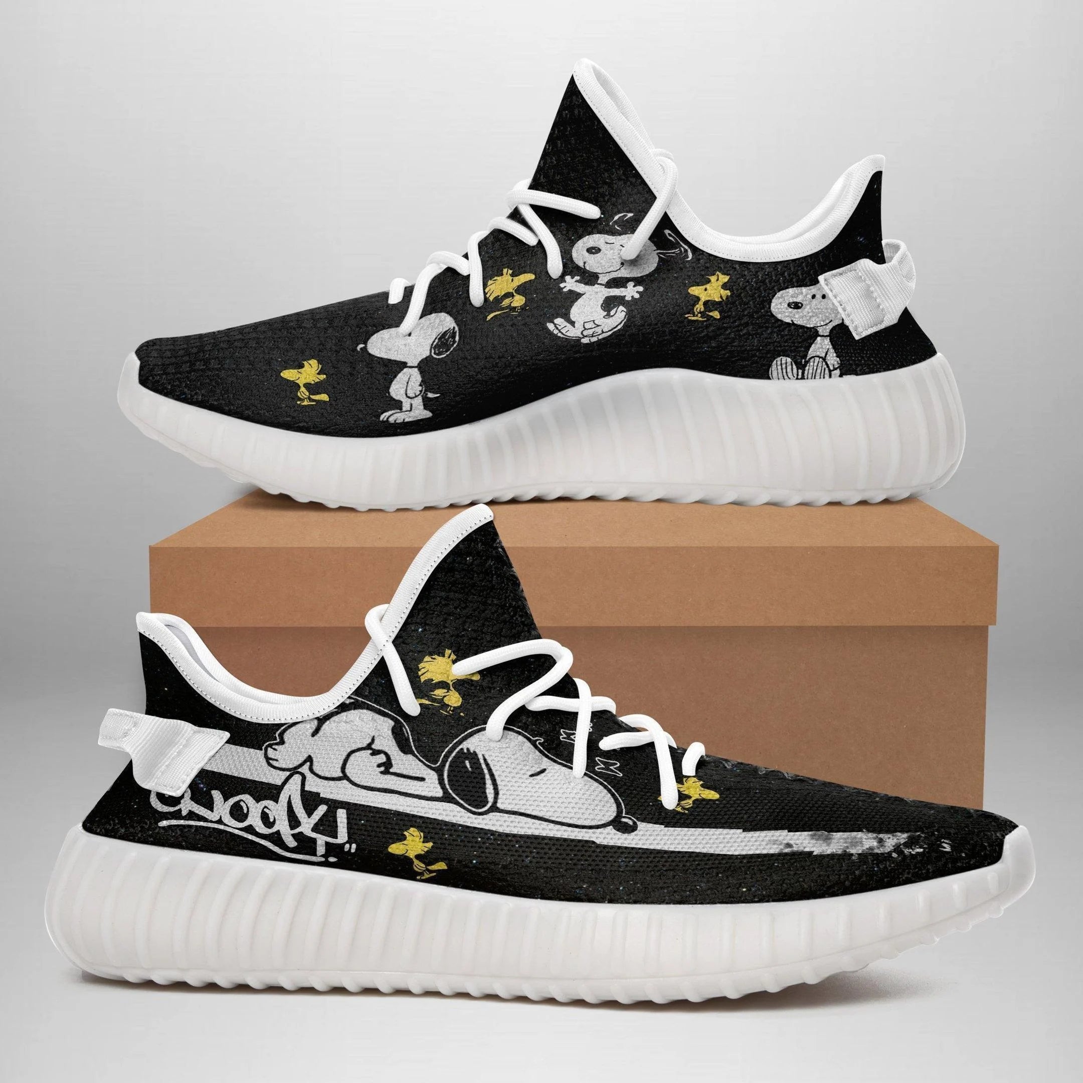 Buy Snoopy Yeezy Best Gift For Fan-Boy's Girl's Yeezy Shoes, Custom Yeezyboost, Hypebeast Shoes