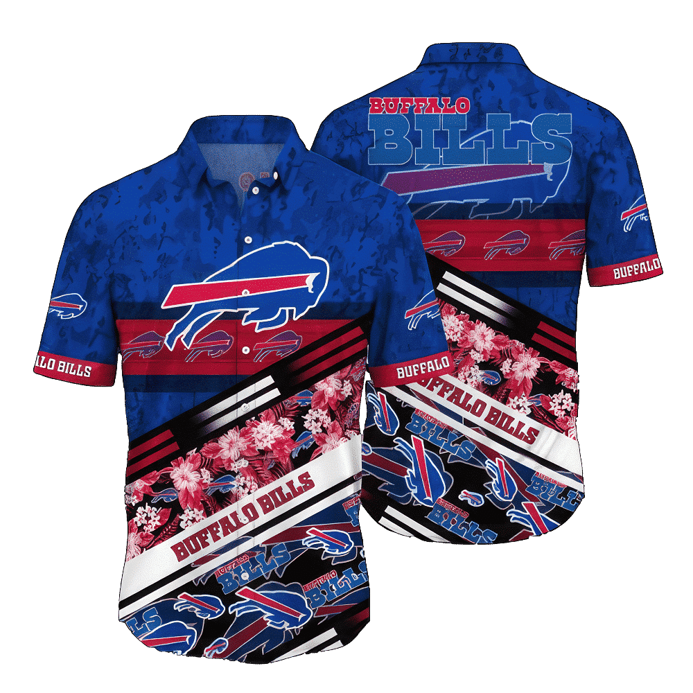 Buffalo Bills Hawaiian Shirt Short Sleeve Style Gift For Fans NFL 23