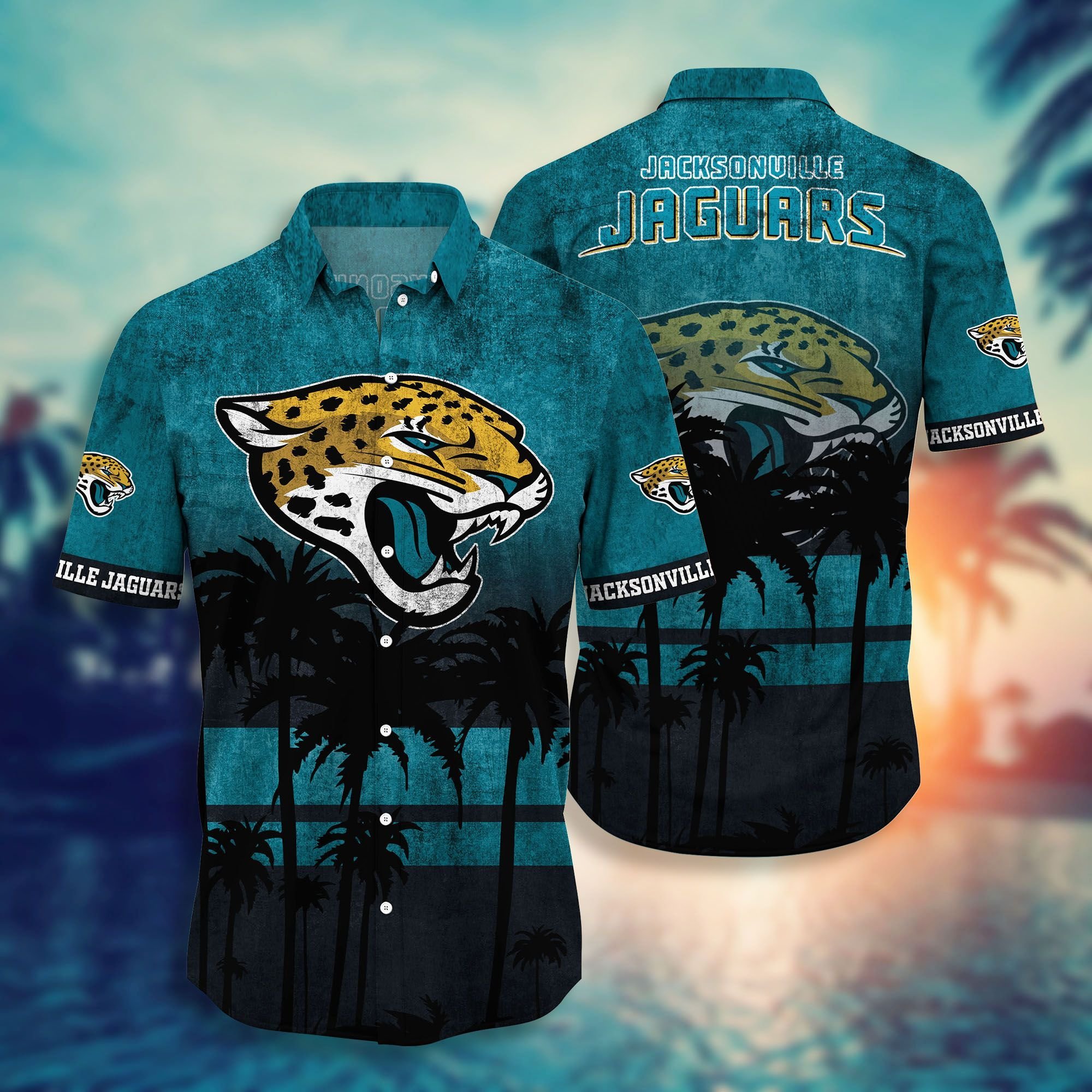 Jacksonville Jaguars NFL-Hawaii Shirt Short Style Hot Trending Summer NA21689