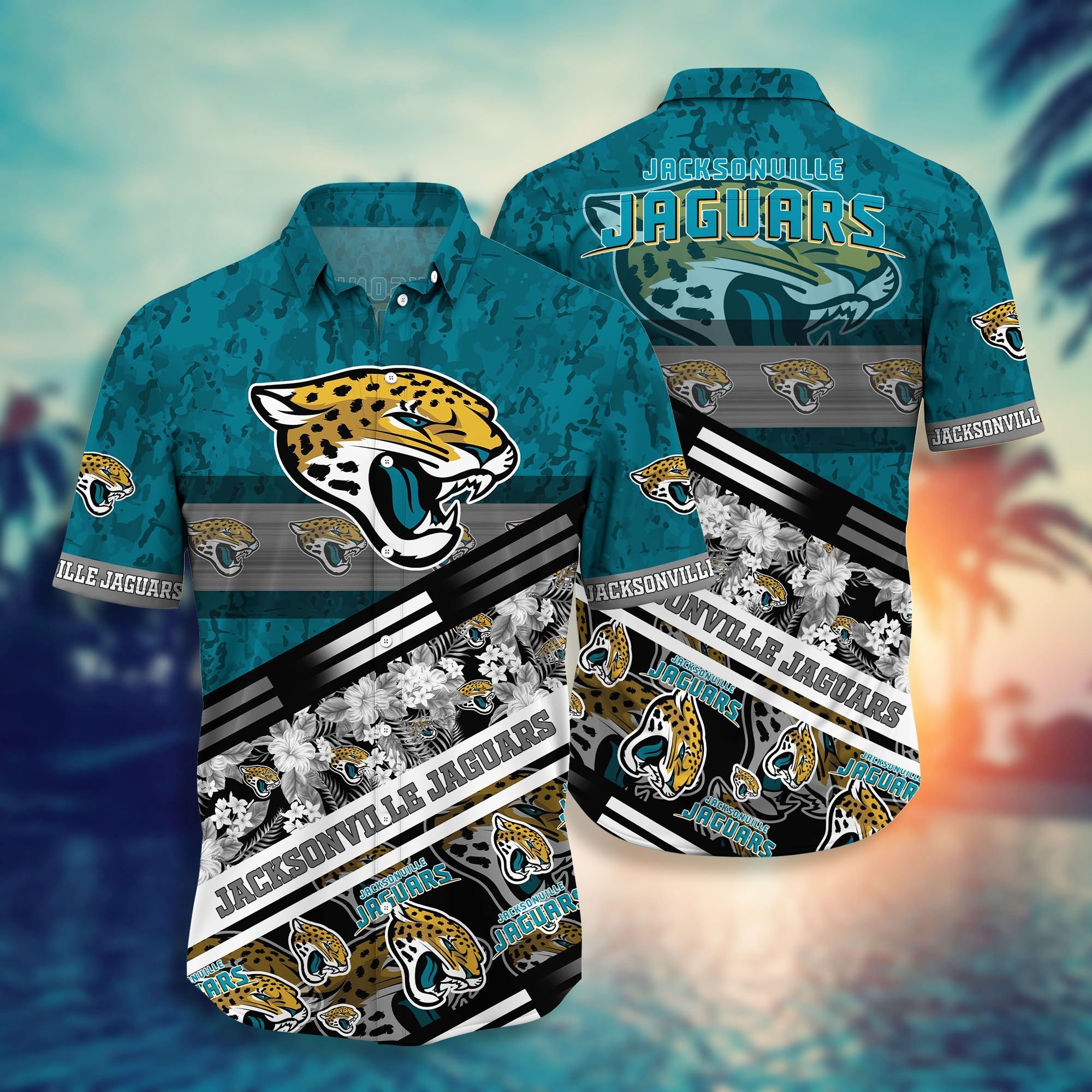 Jacksonville Jaguars Shirt Short Style Hot Trending NA23636