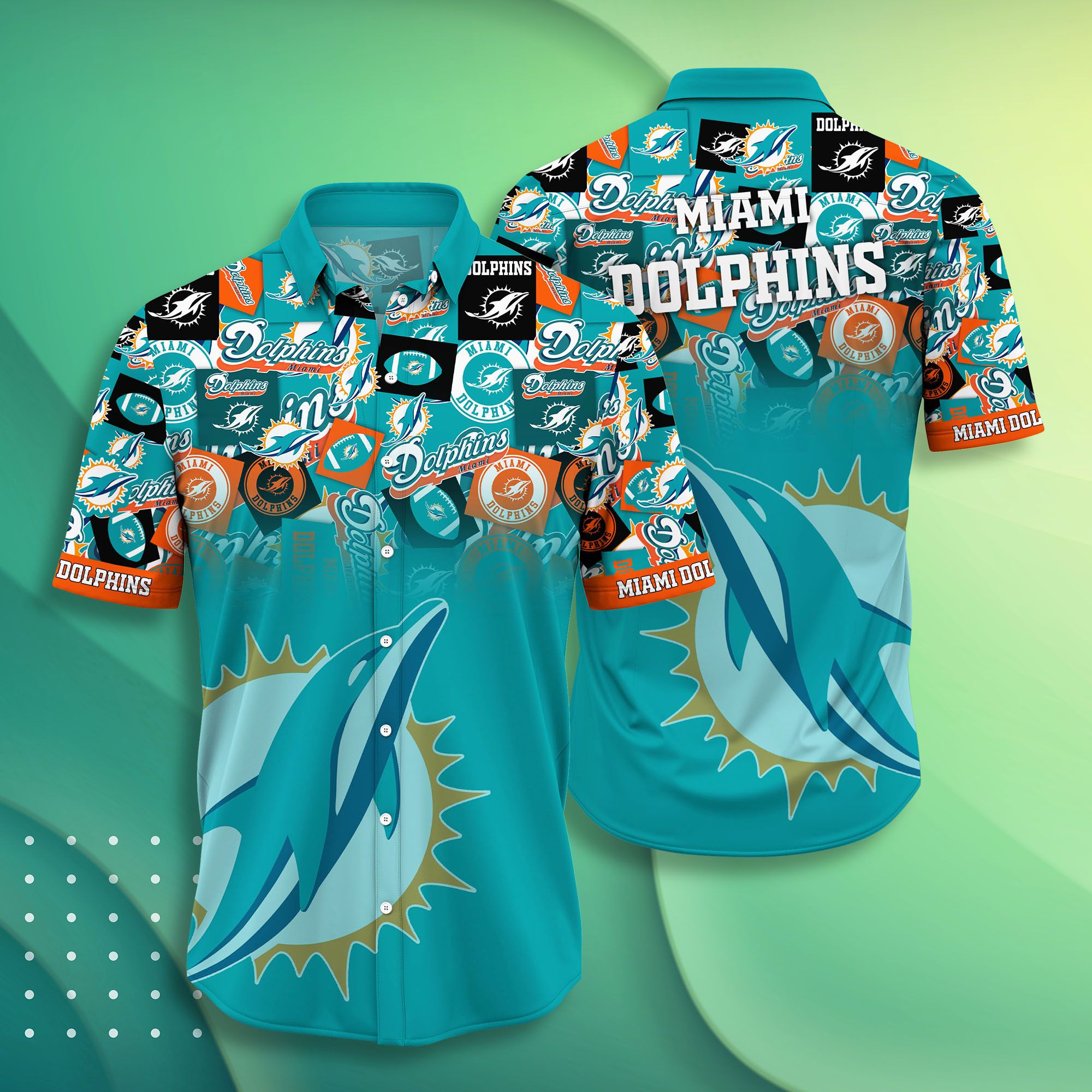 Miami Dolphins NFL Hawaiian Shirt Short Style Hot Trending Summer