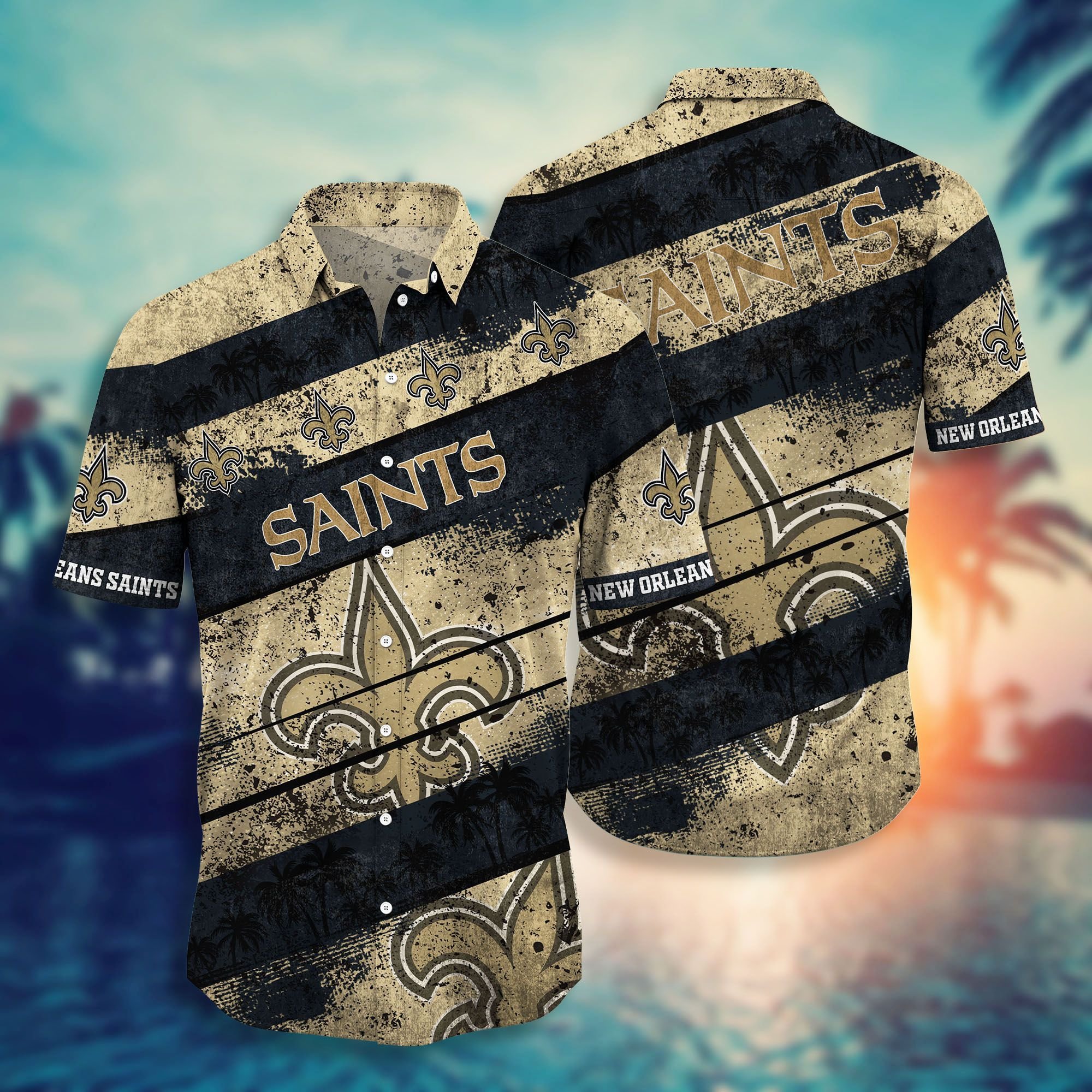 New Orleans Saints NFL Hawaii Shirt Short Style Hot Trending
