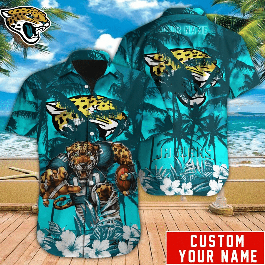 NFL Jacksonville Jaguars Style Hawaiian Shirt